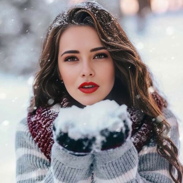 عکس دختر زمستانی شیک برای پروفایل