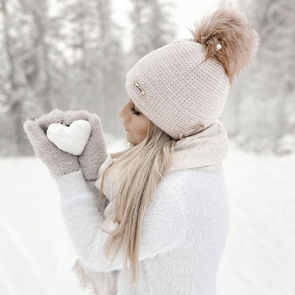  عکس دختر زمستانی شیک برای پروفایل