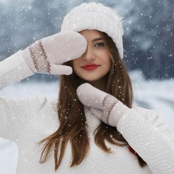  عکس دختر زمستانی شیک برای پروفایل