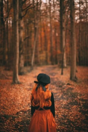  عکس پاییزی برای پروفایل شاد