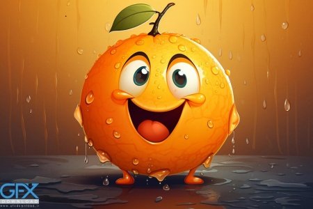 عکس پرتقال کیوت