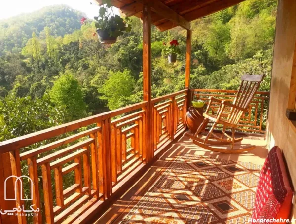  عکس کلبه جنگلی عاشقانه