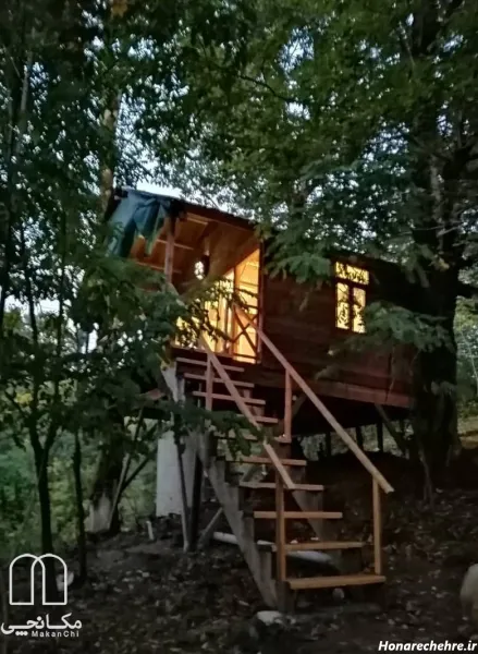  عکس کلبه جنگلی عاشقانه