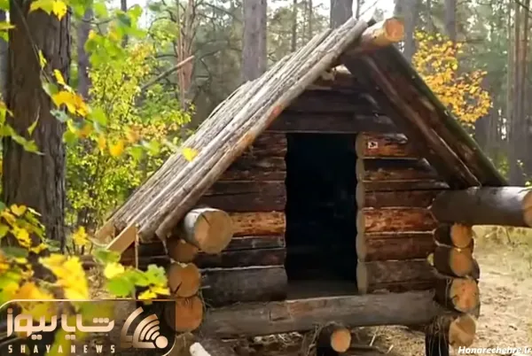  عکس کلبه جنگلی عاشقانه