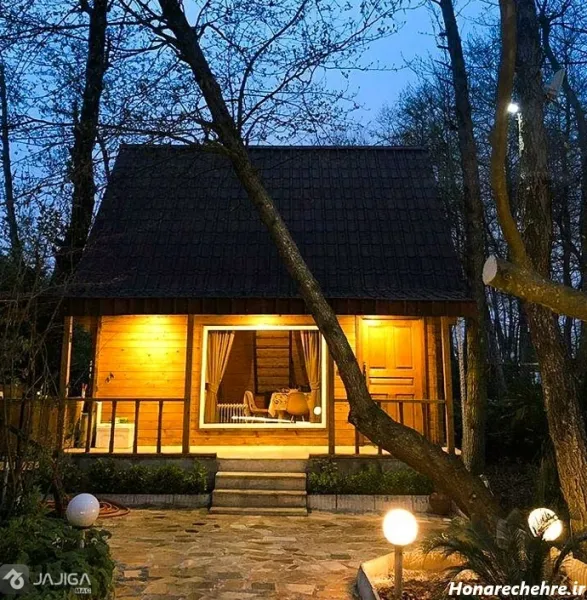  عکس کلبه جنگلی عاشقانه