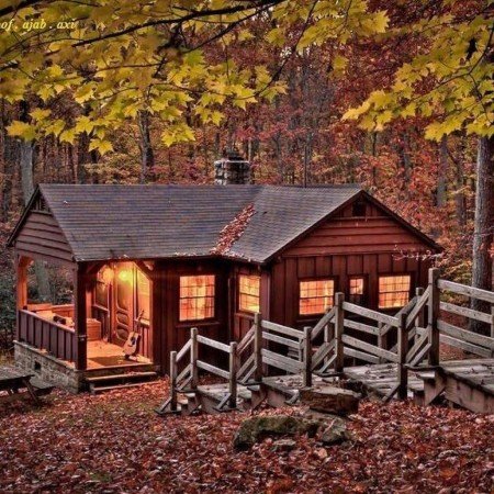  عکس کلبه زیبا