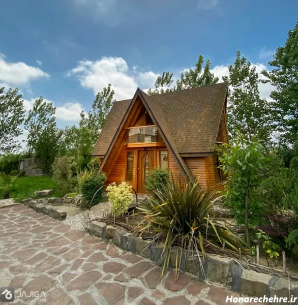  عکس کلبه در طبیعت