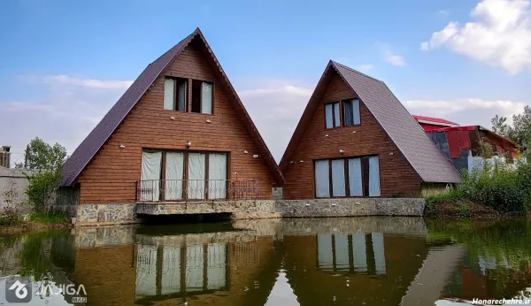  عکس کلبه در طبیعت