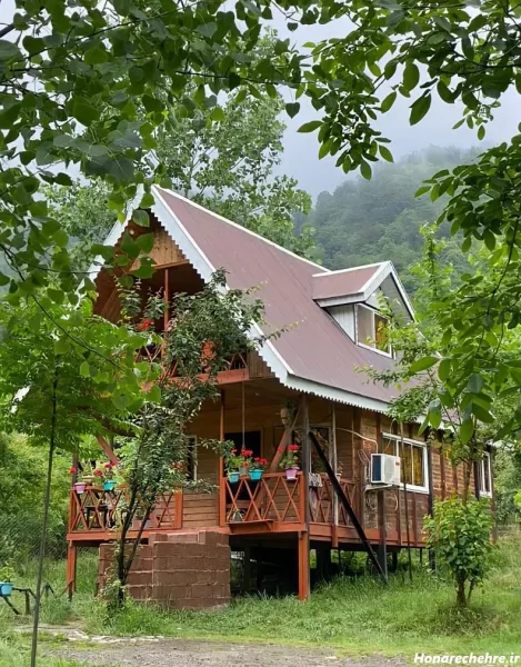  عکس کلبه در طبیعت