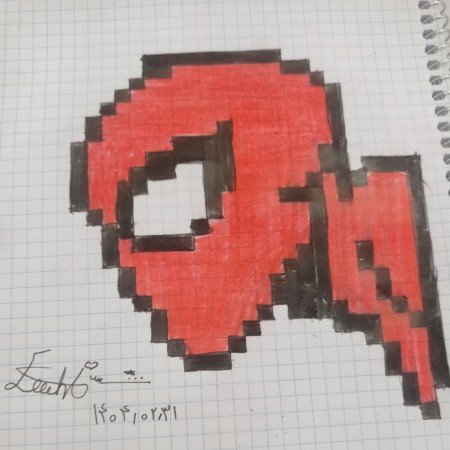  نقاشی پیکسلی