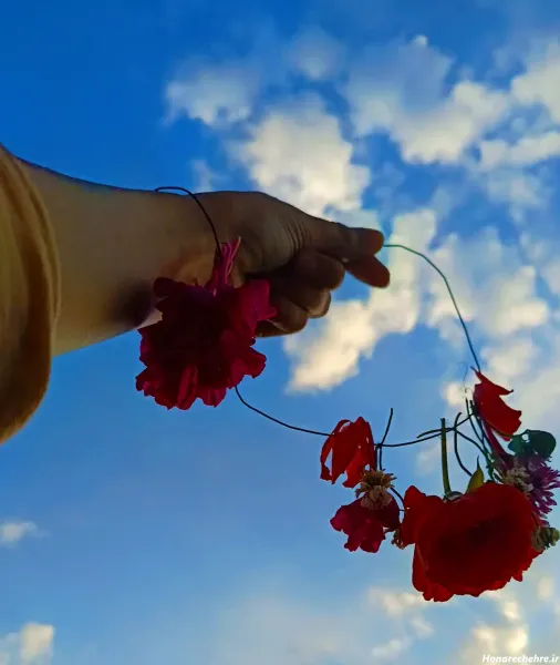  عکس هنری گل برای پروفایل