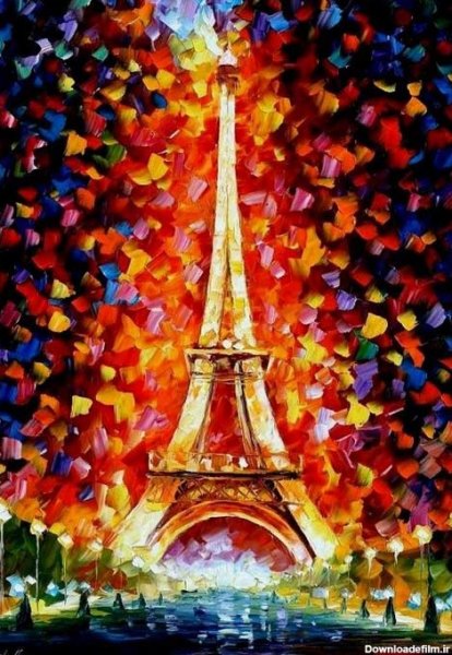  عکس برج ایفل عاشقانه