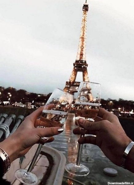  عکس برج ایفل عاشقانه