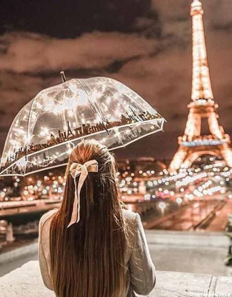  عکس برج ایفل عاشقانه