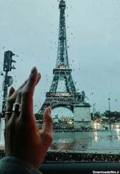  عکس برج ایفل عاشقانه