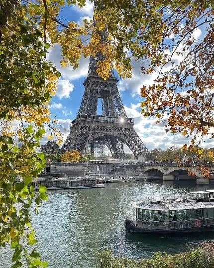  عکس برج ایفل از دور