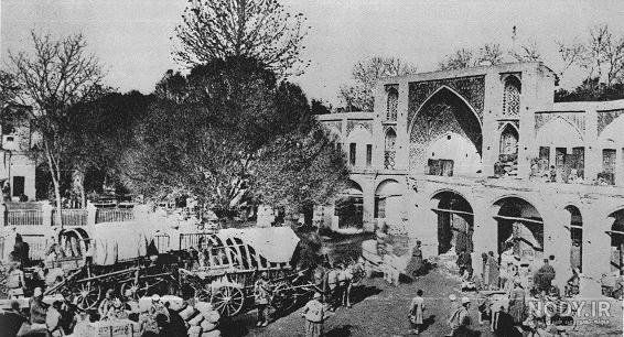 عکسهای قدیمی سبزه میدان اصفهان