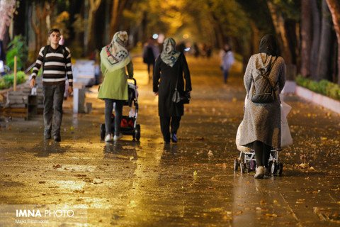  عکس چهارباغ اصفهان شب