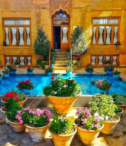  عکس خانه قدیمی باصفا