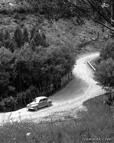  عکس های قدیمی جاده چالوس