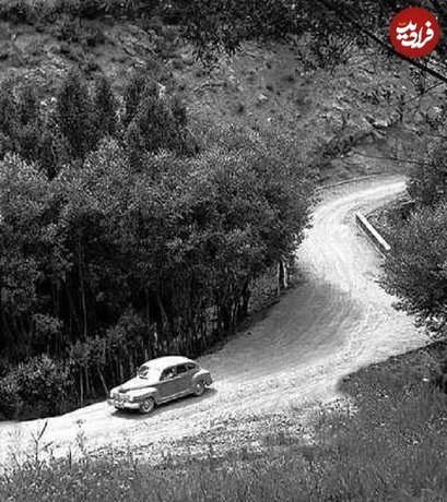  عکس های قدیمی جاده چالوس