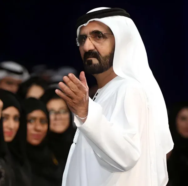  عکس حاکم دبی وهمسرش