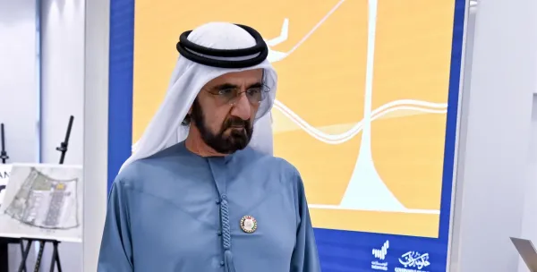  عکس حاکم دبی وهمسرش