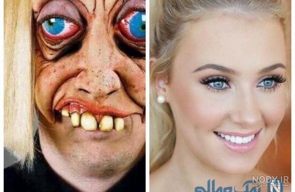  عکس دختر خنده دار