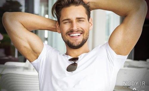 عکس لبخند مردانه