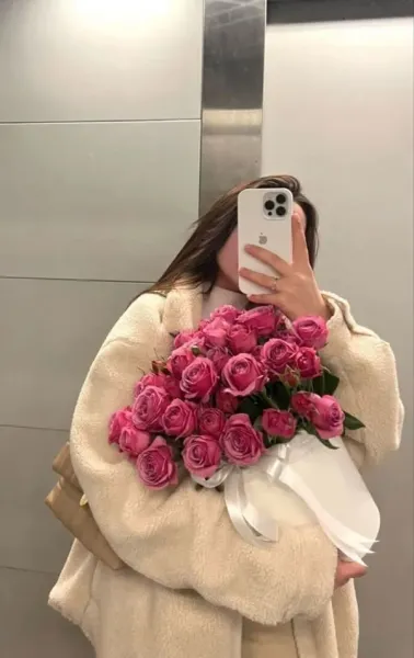  پروفایل دخترانه لاکچری با گل