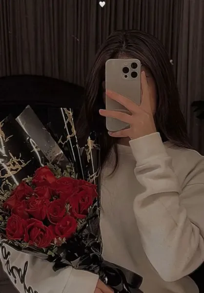  پروفایل دخترانه لاکچری با گل