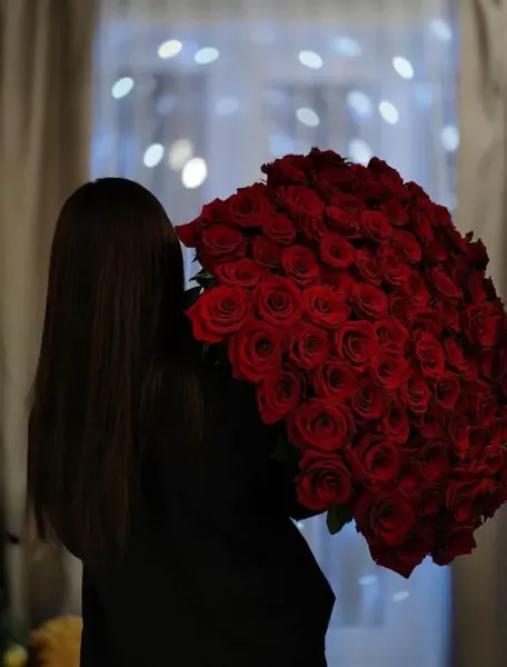  پروفایل دخترانه لاکچری با گل