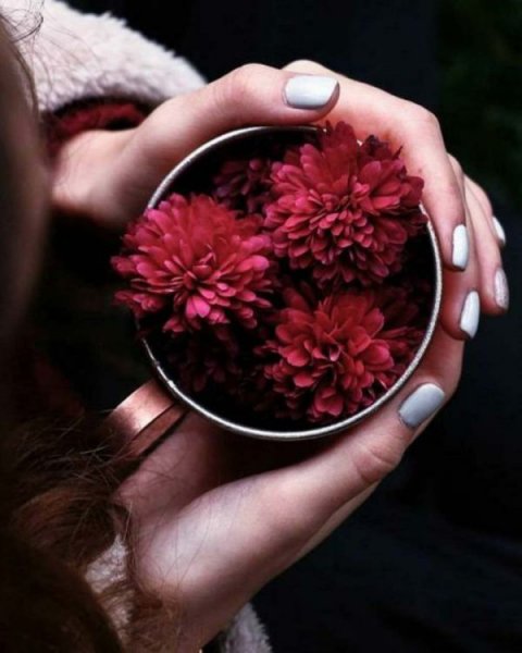  باکلاس عکس دختر با گل برای پروفایل