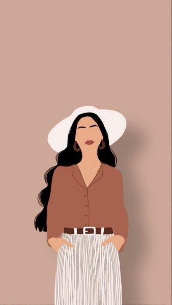  عکس دخترانه مینیمال و ساده