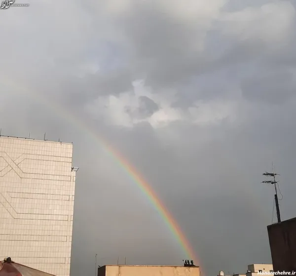 عکس رنگین کمان