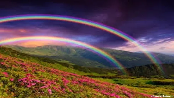  عکس رنگین کمان