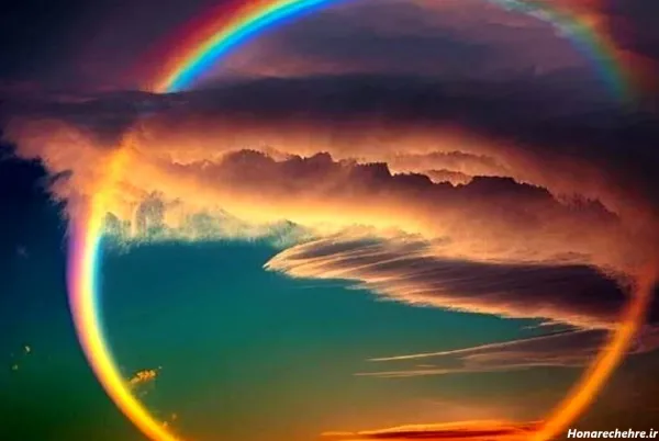  عکس رنگین کمان