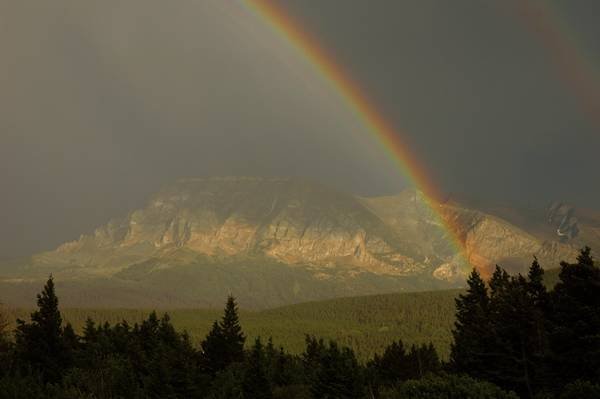 عکس رنگین کمان هفت رنگ