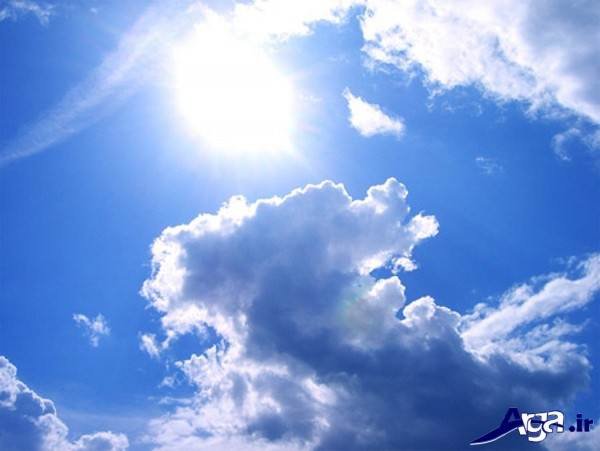 عکس آسمان روز واقعی