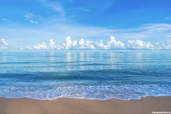  عکس طبیعت بکر دریای زیبا