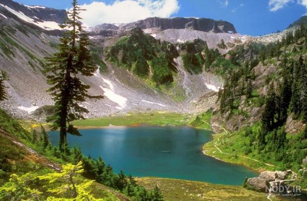  عکس طبیعت بکر کوهستان