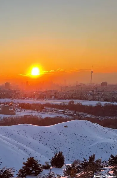 عکس طلوع زیبای خورشید