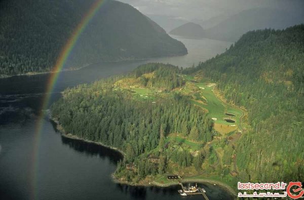  عکس رنگین کمان در آسمان