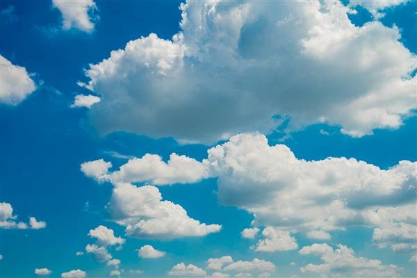  عکس زیبای آسمان آبی