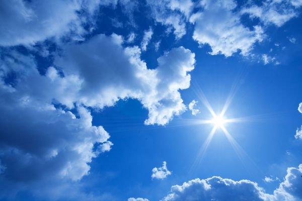  عکس زیبای آسمان آبی