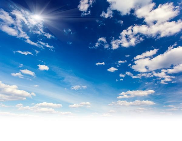  عکس آسمان ابری زیبا