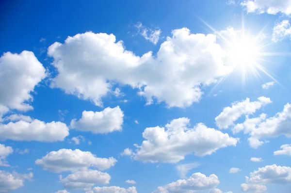  عکس آسمان ابری زیبا