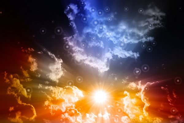  عکس آسمان ابری زیبا