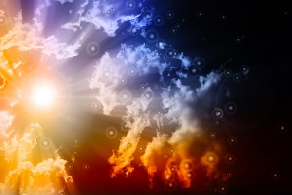  عکس آسمان ابری زیبا