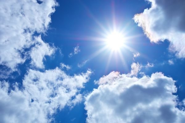  عکس آسمان آفتابی زیبا